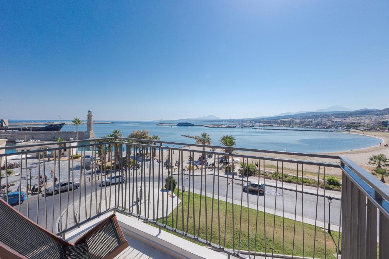 V77 Seafront Suites Rethymno  Bagian luar foto