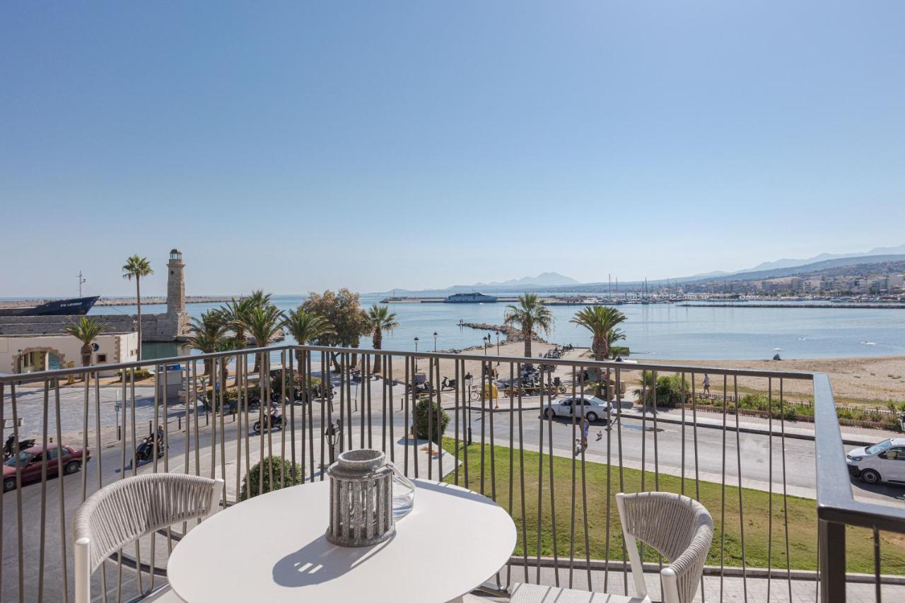 V77 Seafront Suites Rethymno  Bagian luar foto