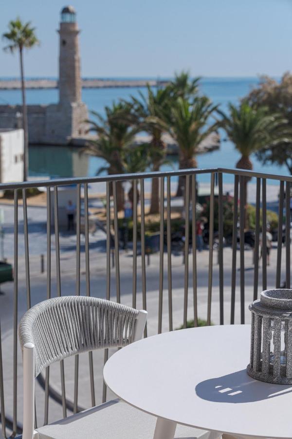 V77 Seafront Suites Rethymno  Bagian luar foto